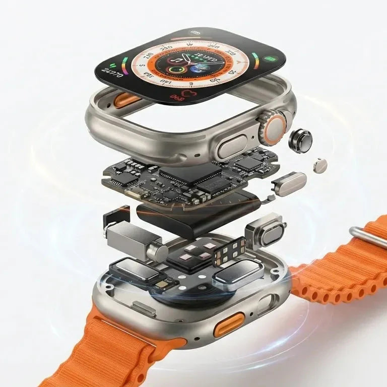 Technova Pulse Pro™ Smartwatch – Edycja Limitowana z 2 Paskami